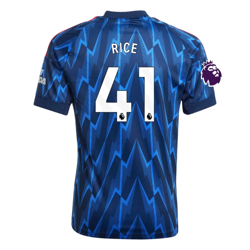 Declan Rice Arsenal 25/26 Youth Away Jersey