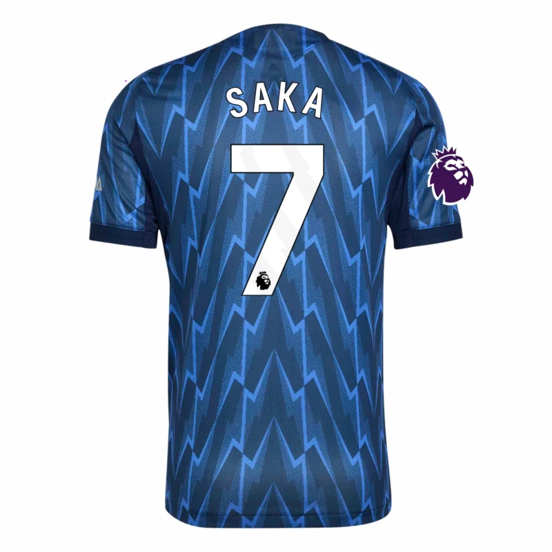 Bukayo Saka Arsenal 25/26 Youth Away Jersey