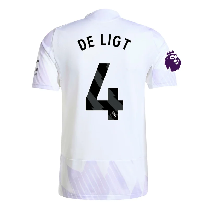 Matthijs de Ligt Manchester United 25/26 Authentic Away Jersey