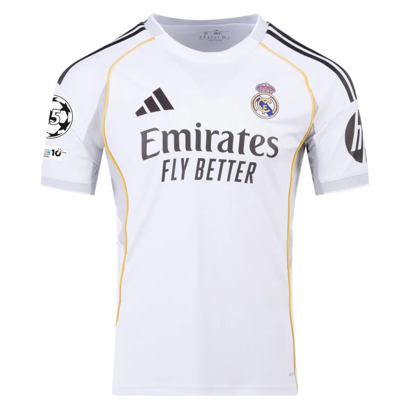 Gonzalo García Real Madrid 25/26 Home Jersey - Image 2