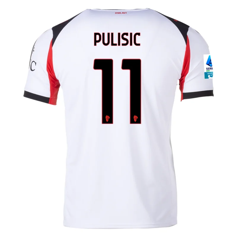 Christian Pulisic AC Milan 25/26 Away Jersey