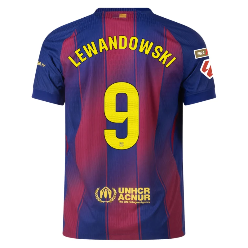 Robert Lewandowski Barcelona 25/26 Authentic Home Jersey
