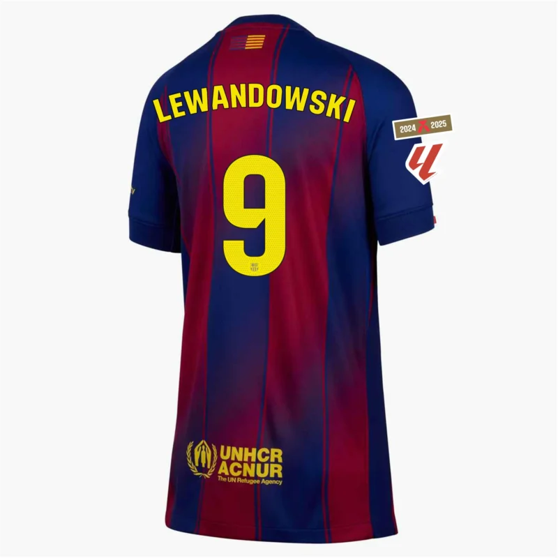 Robert Lewandowski Barcelona 25/26 Youth Home Jersey
