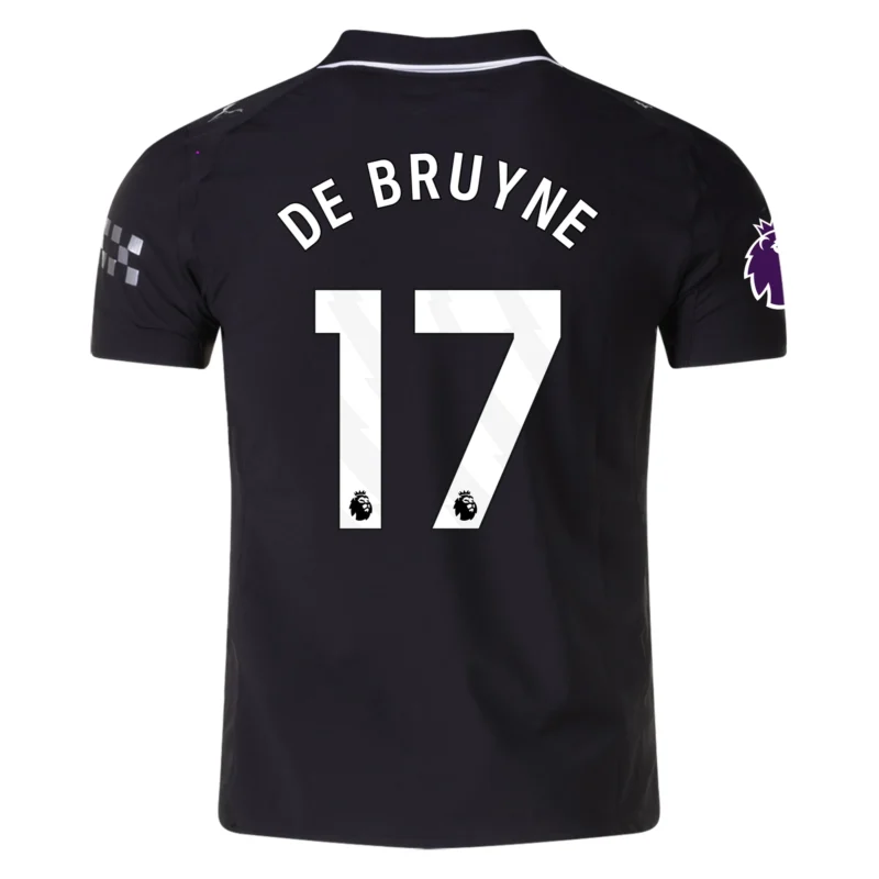 Kevin De Bruyne Manchester City 25/26 Authentic Away Jersey