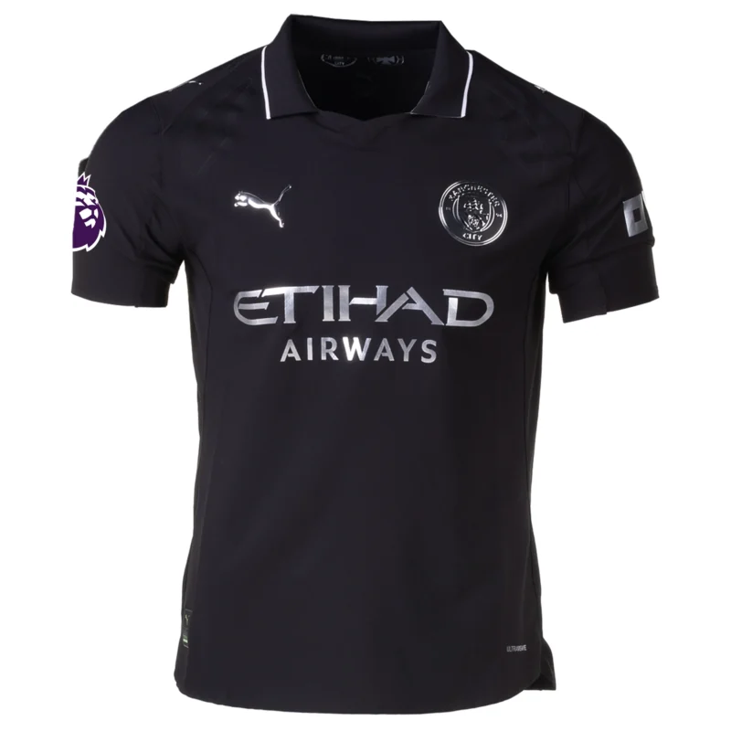 Kevin De Bruyne Manchester City 25/26 Authentic Away Jersey - Image 2