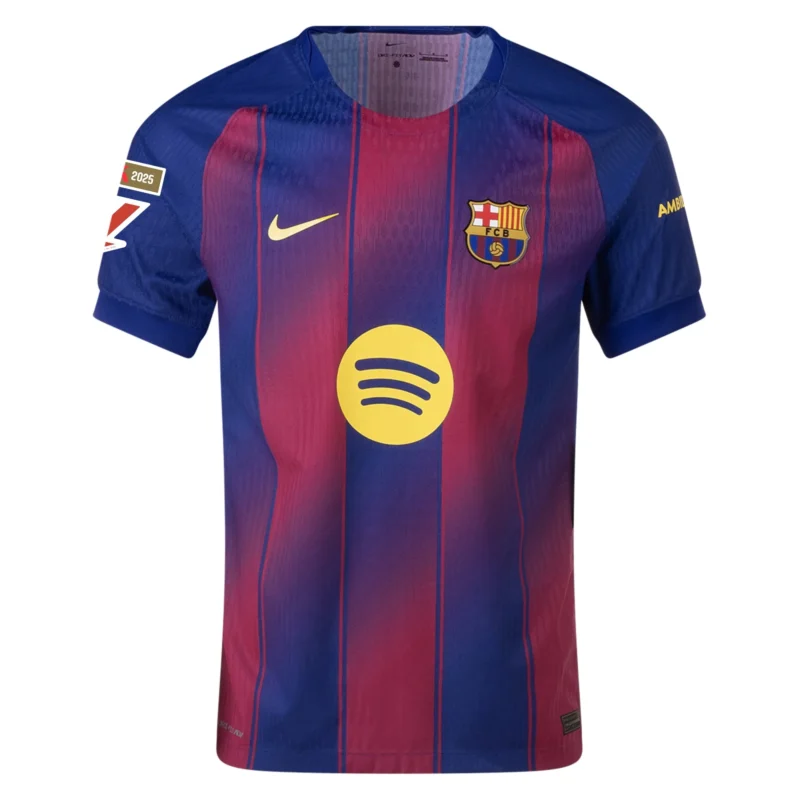 Dani Olmo Barcelona 2025/2026 Authentic Home Jersey - Image 2