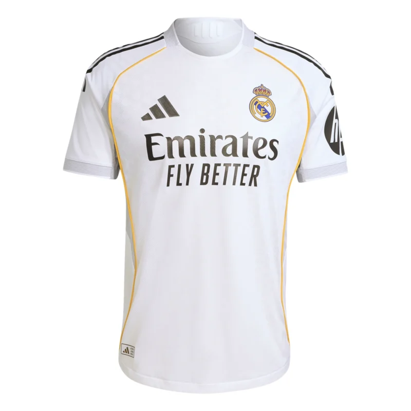 Real Madrid 2025/2026 Authentic Home Jersey