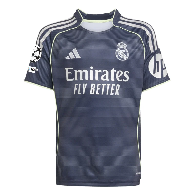 Federico Valverde Real Madrid 2025/2026 Youth Away Jersey - Image 2