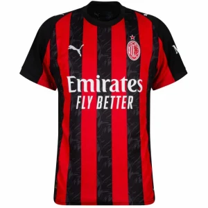 ac milan 2025/2026 authentic home jersey by puma