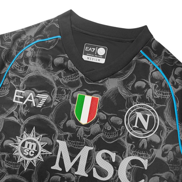 SSC Napoli Halloween Match Jersey 2023/24 - Image 3