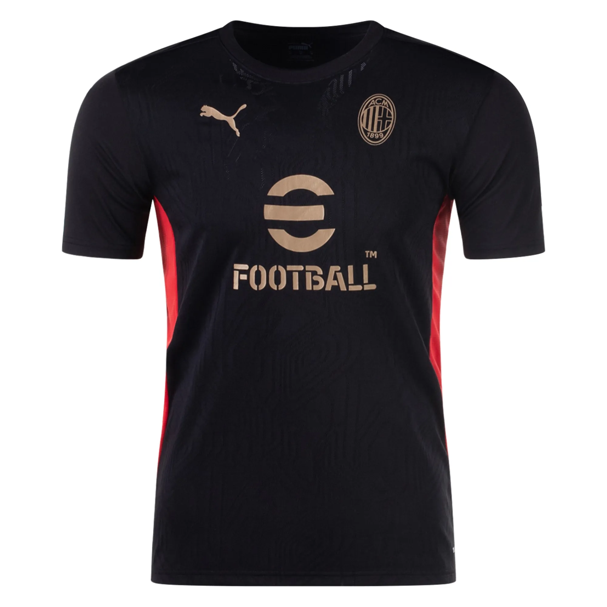 AC Milan 2024/25 Black Training Jersey