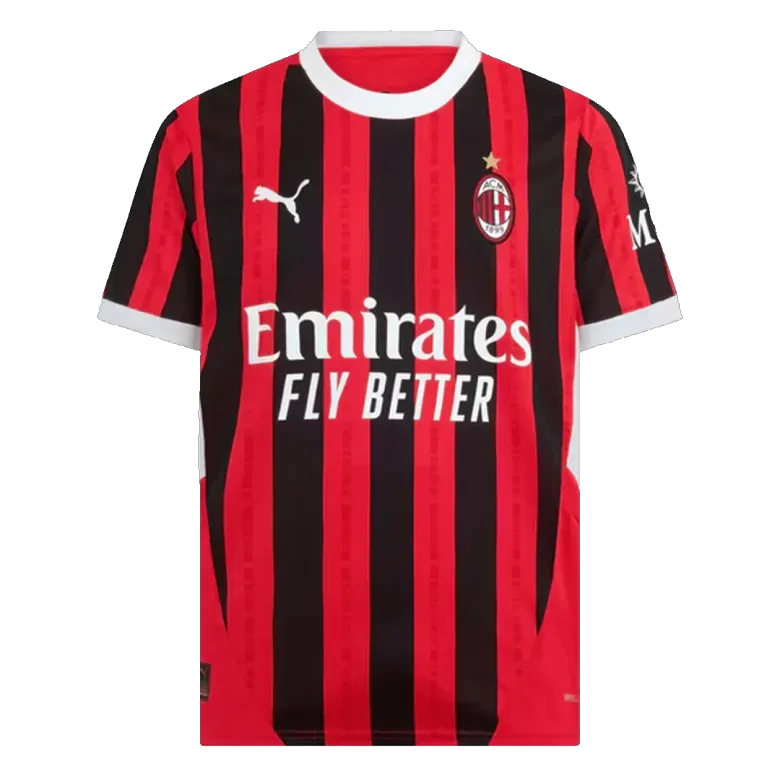 Theo Hernández AC Milan 2024/25 Home Jersey - Image 2