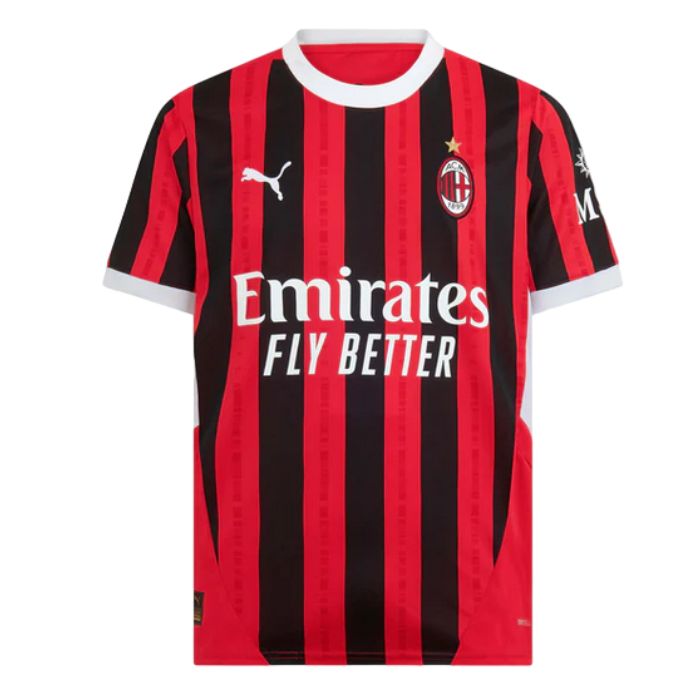 Alessandro Florenzi AC Milan 2024/25 Home Jersey - Image 2