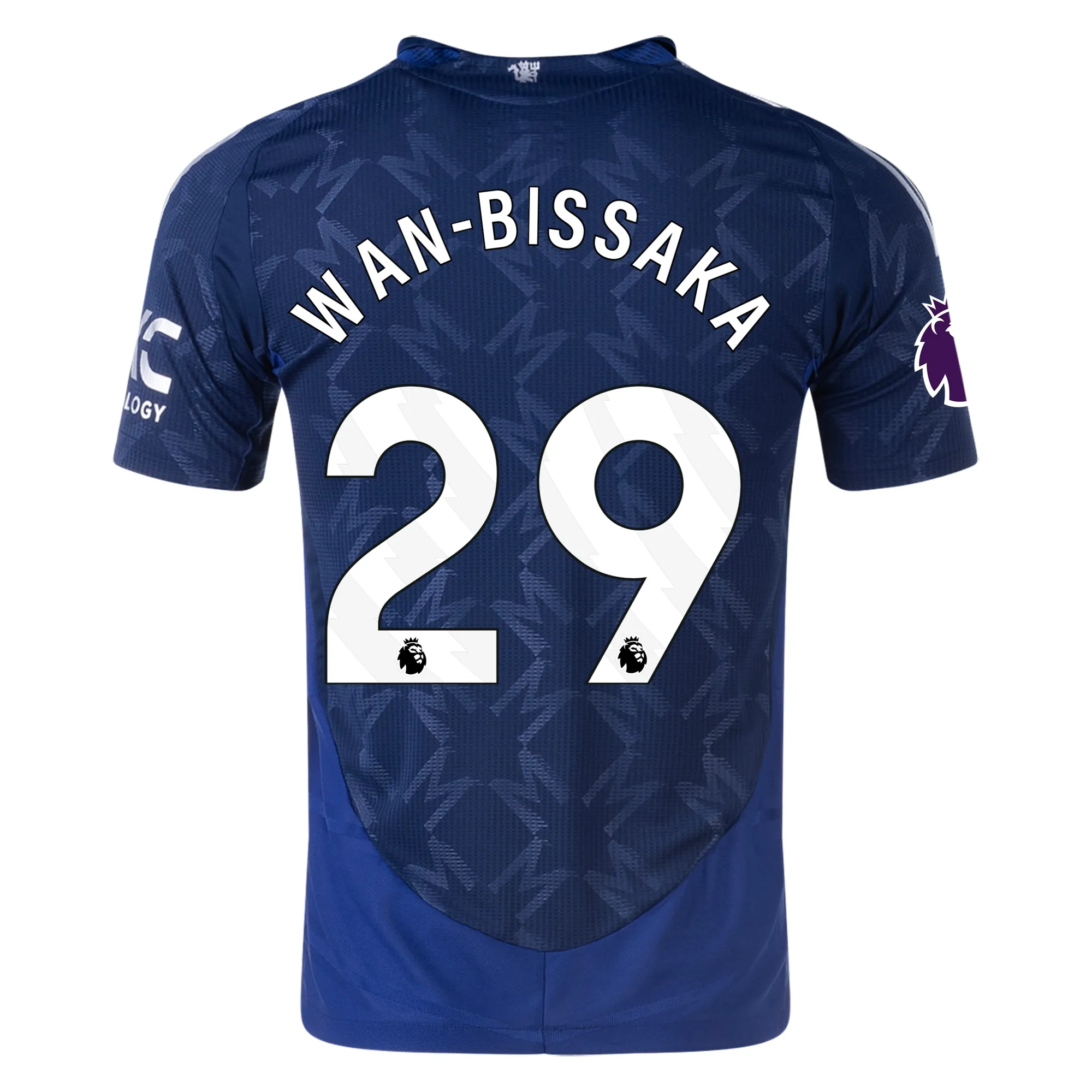 Aaron Wan-Bissaka Manchester United 2024/25 Authentic Away Jersey