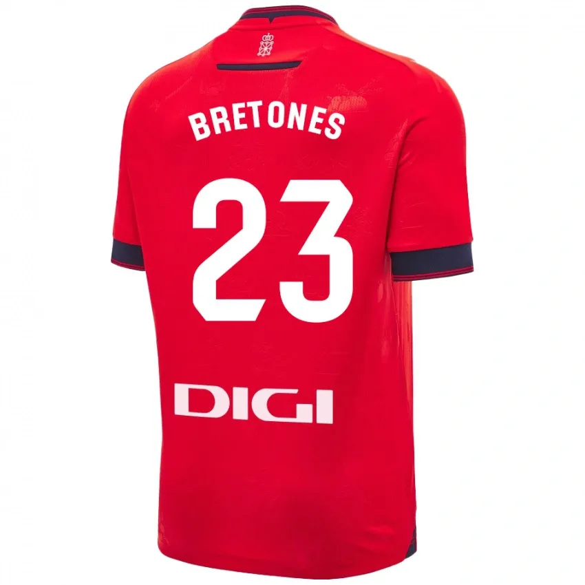 Abel Bretones Osasuna 2024/25 Home Jersey