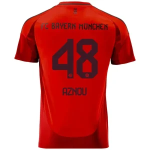 Adam Aznou Bayern Munich 2024/25 Home Jersey