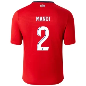 Aïssa Mandi Lille OSC 2024/25 Home Jersey