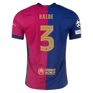 Alejandro Balde Barcelona 2024/25 Authentic UCL Home Jersey