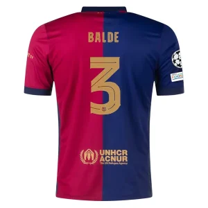 Alejandro Balde Barcelona 2024/25 UCL Home Jersey