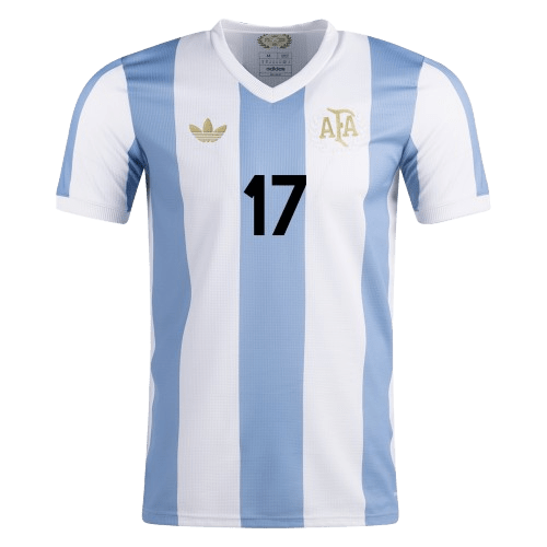 Alejandro Garnacho Argentina 50th Anniversary Home Jersey - Image 2