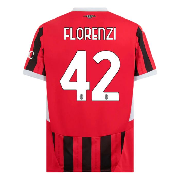 Alessandro Florenzi AC Milan 2024/25 Home Jersey