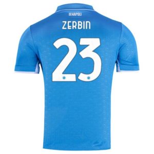 Alessio Zerbin Napoli 2024/25 Authentic Home Jersey