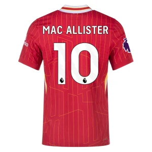 Ale x is Mac Allister Liverpool 2024/25 Authentic Home Jersey