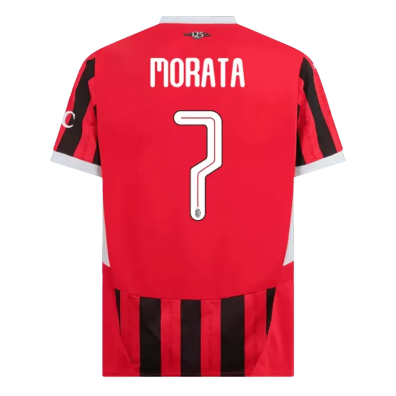 Álvaro Morata AC Milan 2024/25 Home Jersey