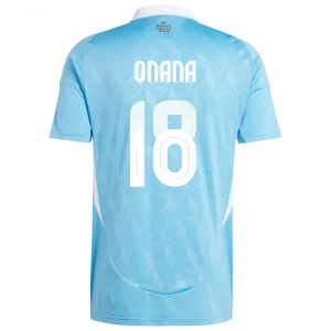 Amadou Onana Belgium 2024/25 Away Jersey