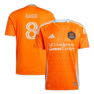 Amine Bassi Houston Dynamo FC 2025 Home Jersey
