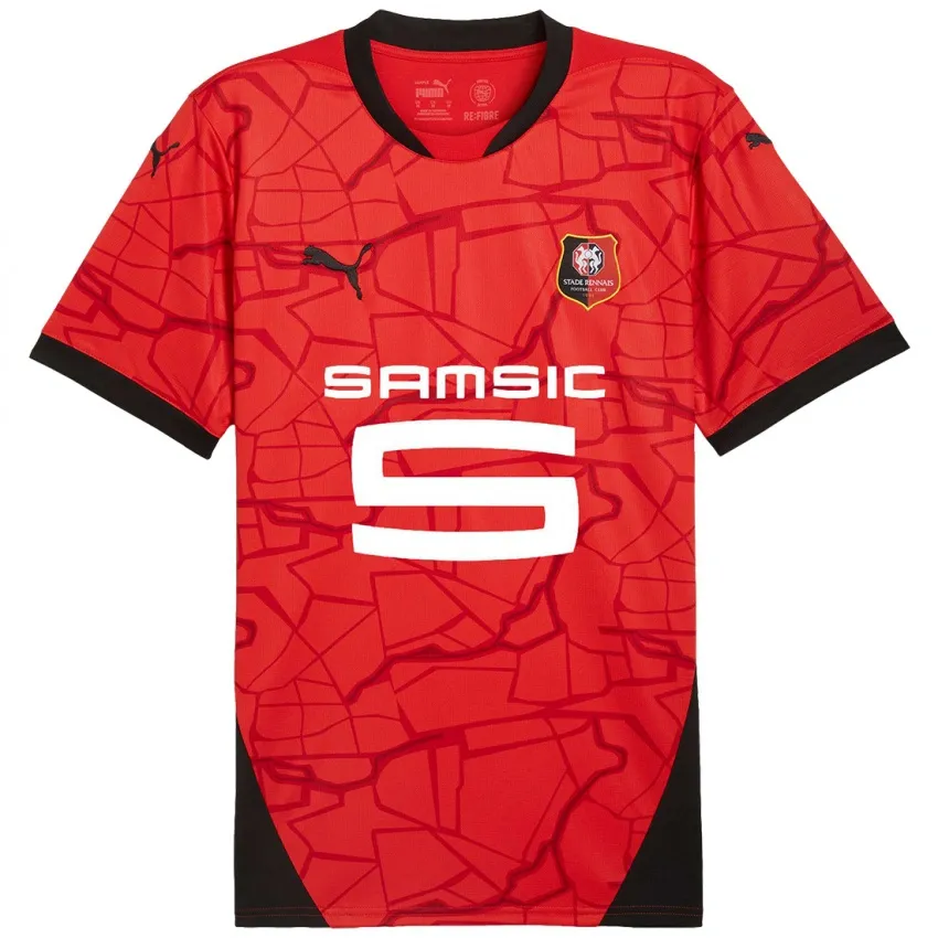 Amine Gouiri Stade Rennais FC 2024/25 Home Jersey - Image 2