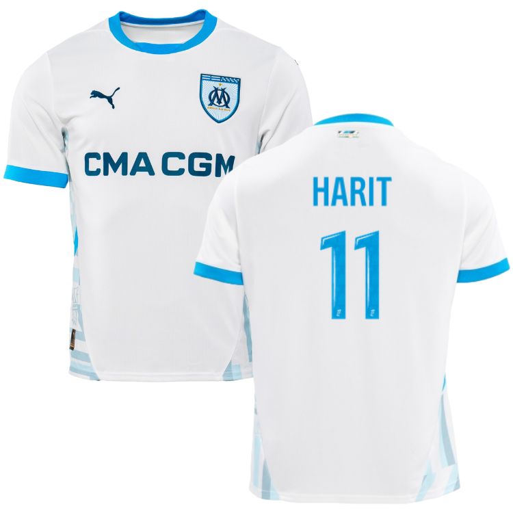Amine Harit Marseille 2024/25 Home Jersey