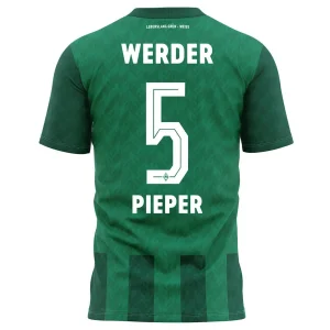 Amos Pieper Werder Bremen 2024/25 Home Jersey