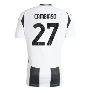 Andrea Cambiaso Juventus 2024/25 Home Jersey