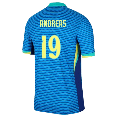Andreas Pereira Brazil 2024/25 Away Jersey