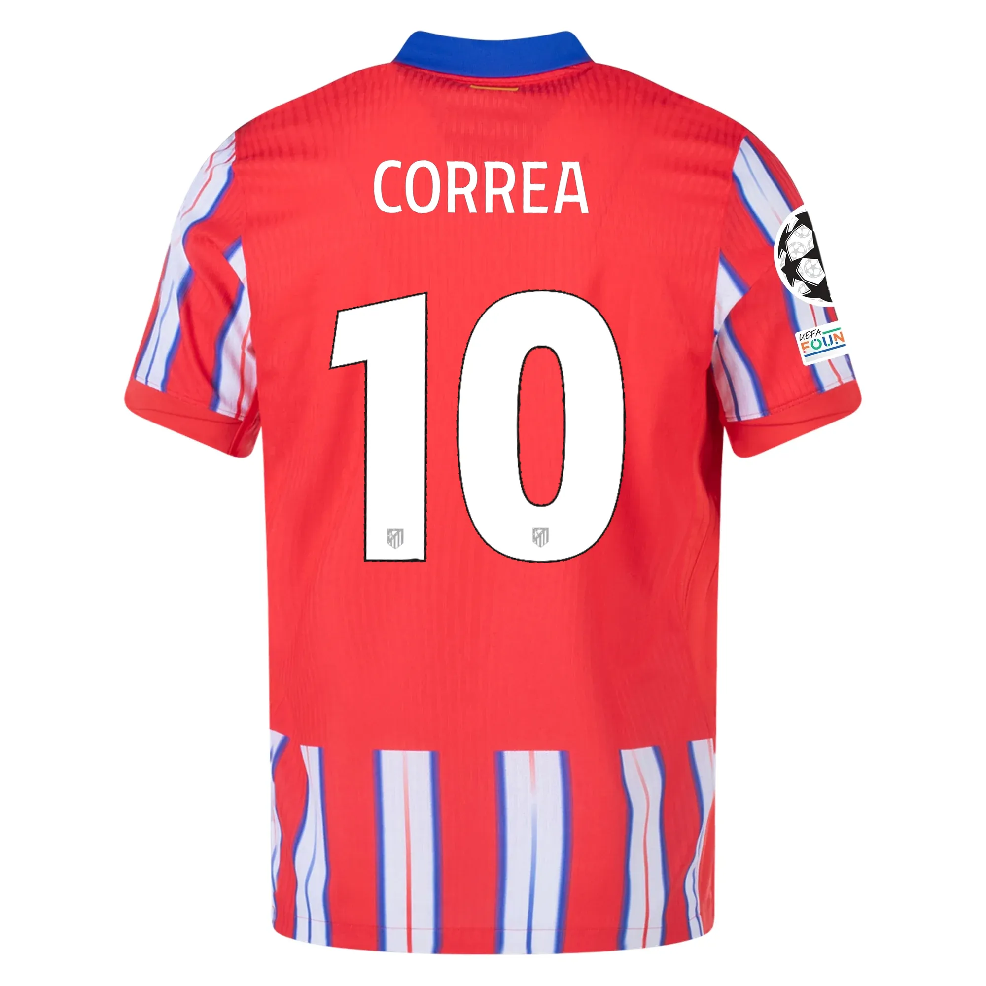 Ángel Correa Atletico Madrid 2024/25 Authentic UCL Home Jersey