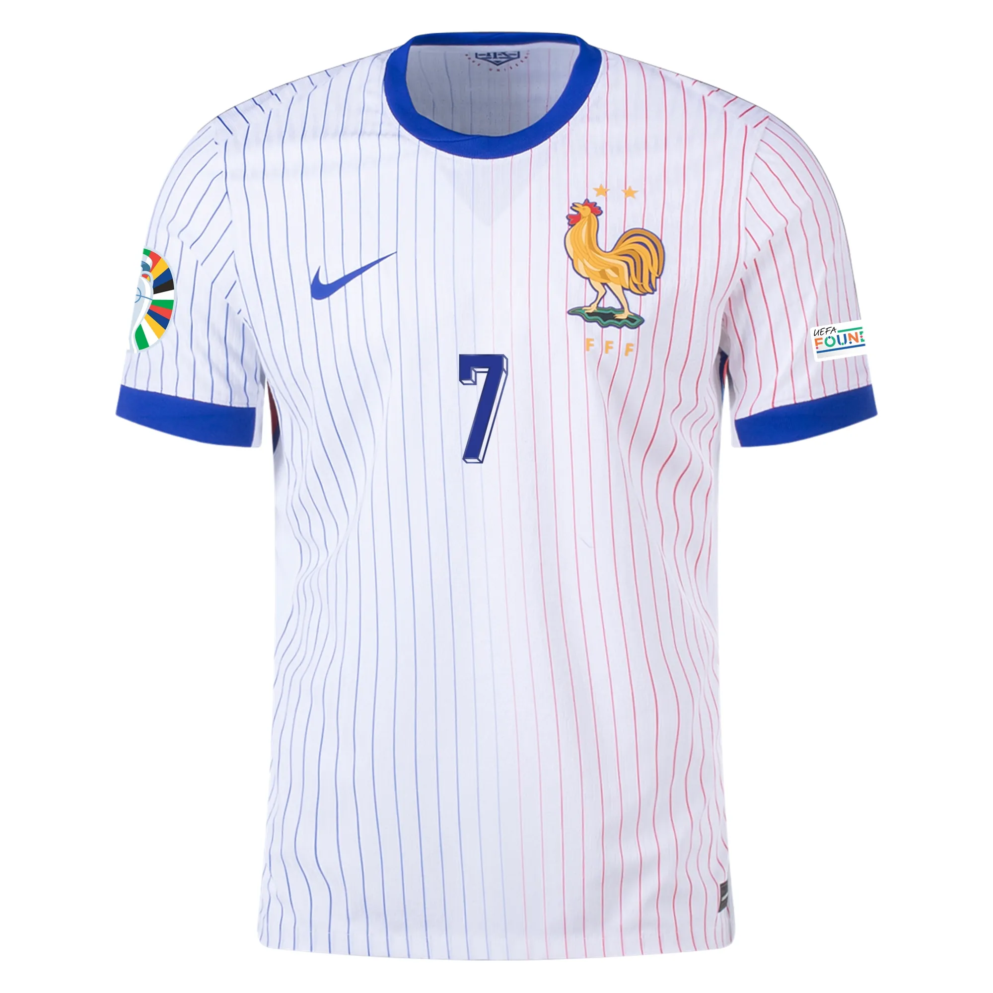 Antoine Griezmann France 2024/25 Authentic Away Jersey - Image 2
