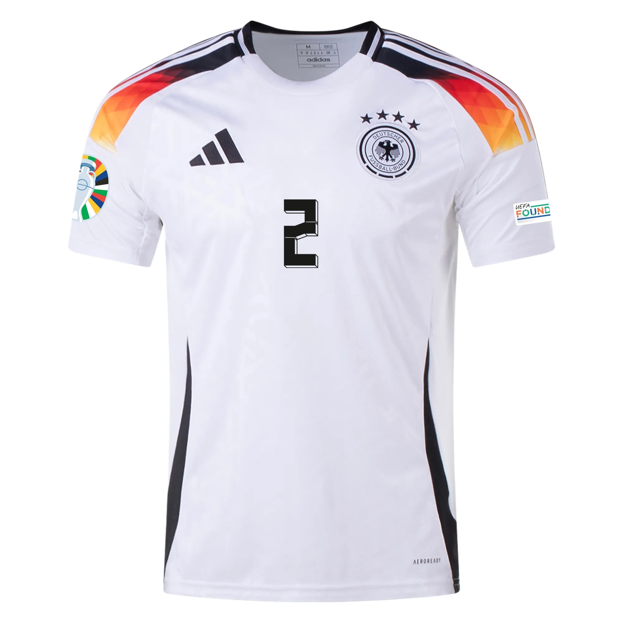 Antonio Rüdiger Germany 2024/25 Home Jersey - Image 2
