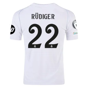 Antonio Rüdiger Real Madrid 2024/25 Authentic Home Jersey