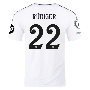 Antonio Rüdiger Real Madrid 2024/25 Home Jersey