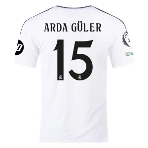 Arda Güler Real Madrid 2024/25 Home Jersey