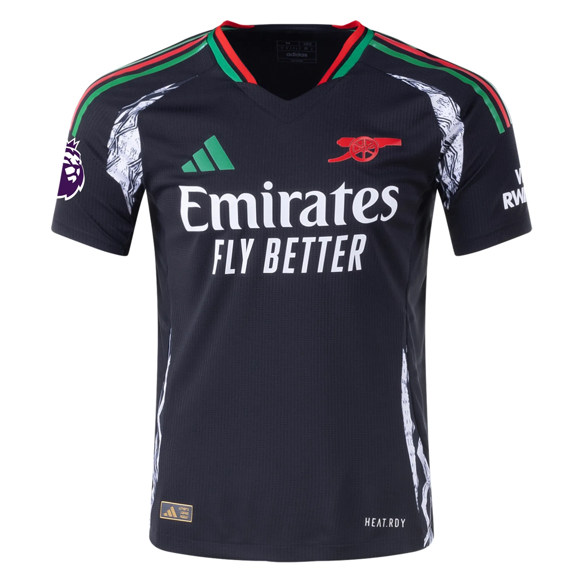William Saliba Arsenal 2024/25 Authentic Away Jersey - Image 2
