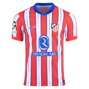 Atletico Madrid 2024/25 Authentic UCL Home Jersey