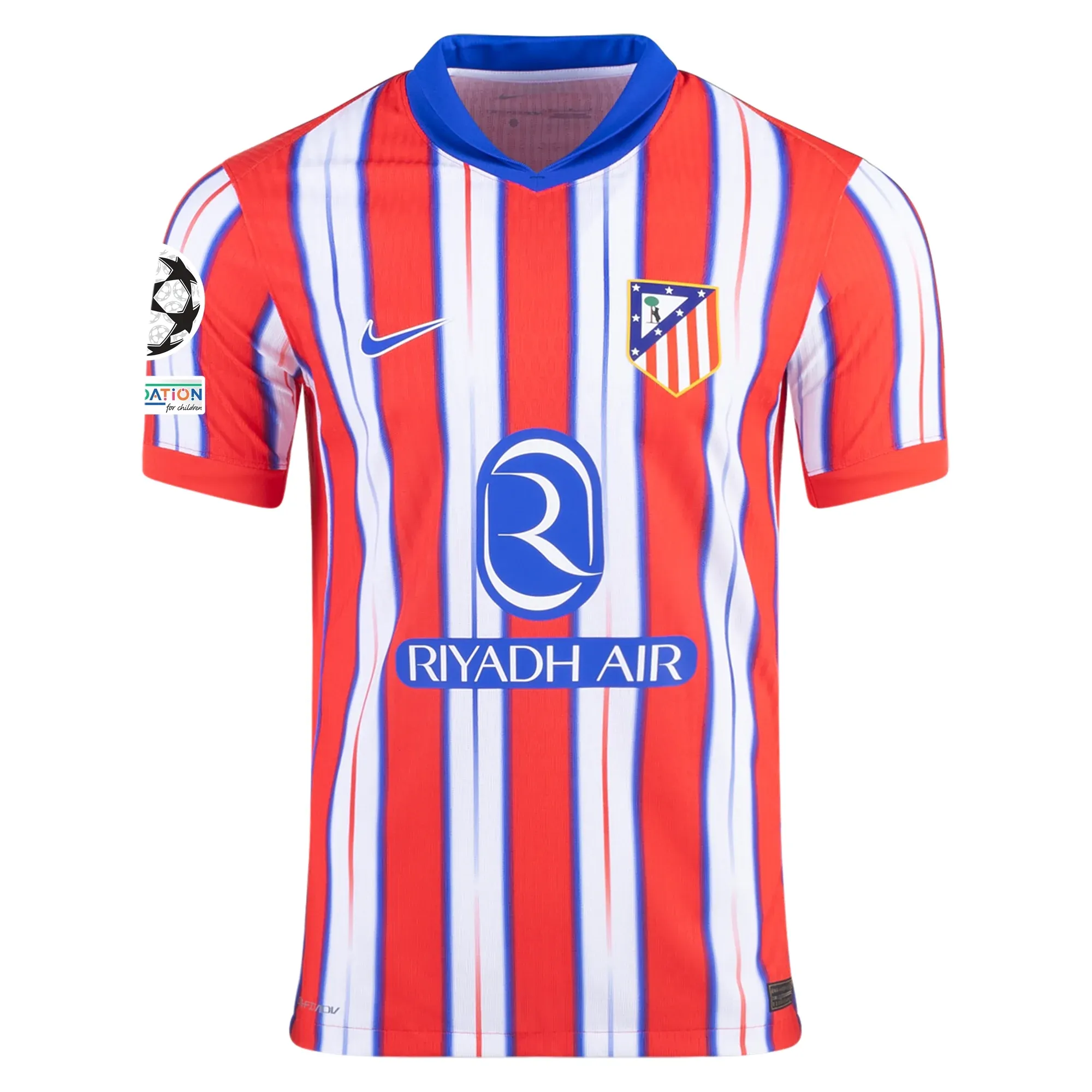 Atletico Madrid 2024/25 Authentic UCL Home Jersey