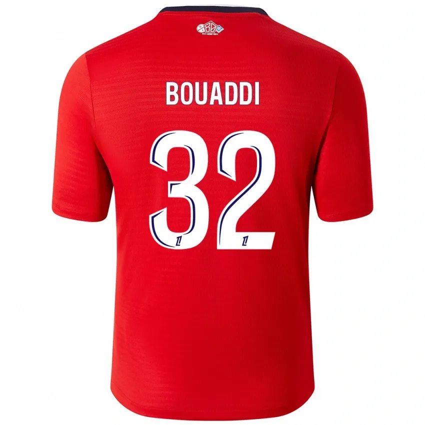 Ayyoub Bouaddi Lille OSC 2024/25 Home Jersey