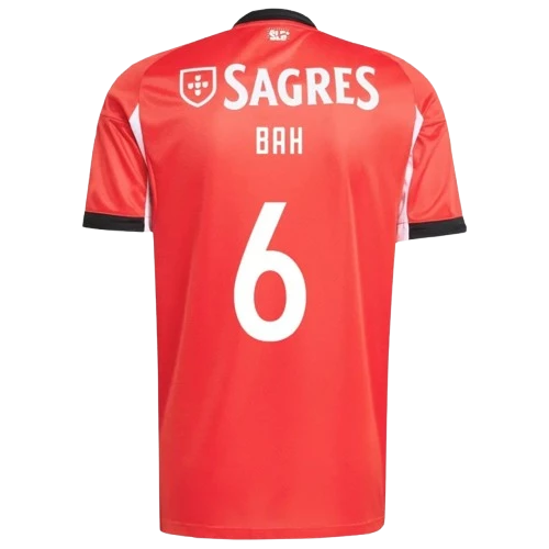 Ale x ander Bah Benfica 2025/26 Home Jersey