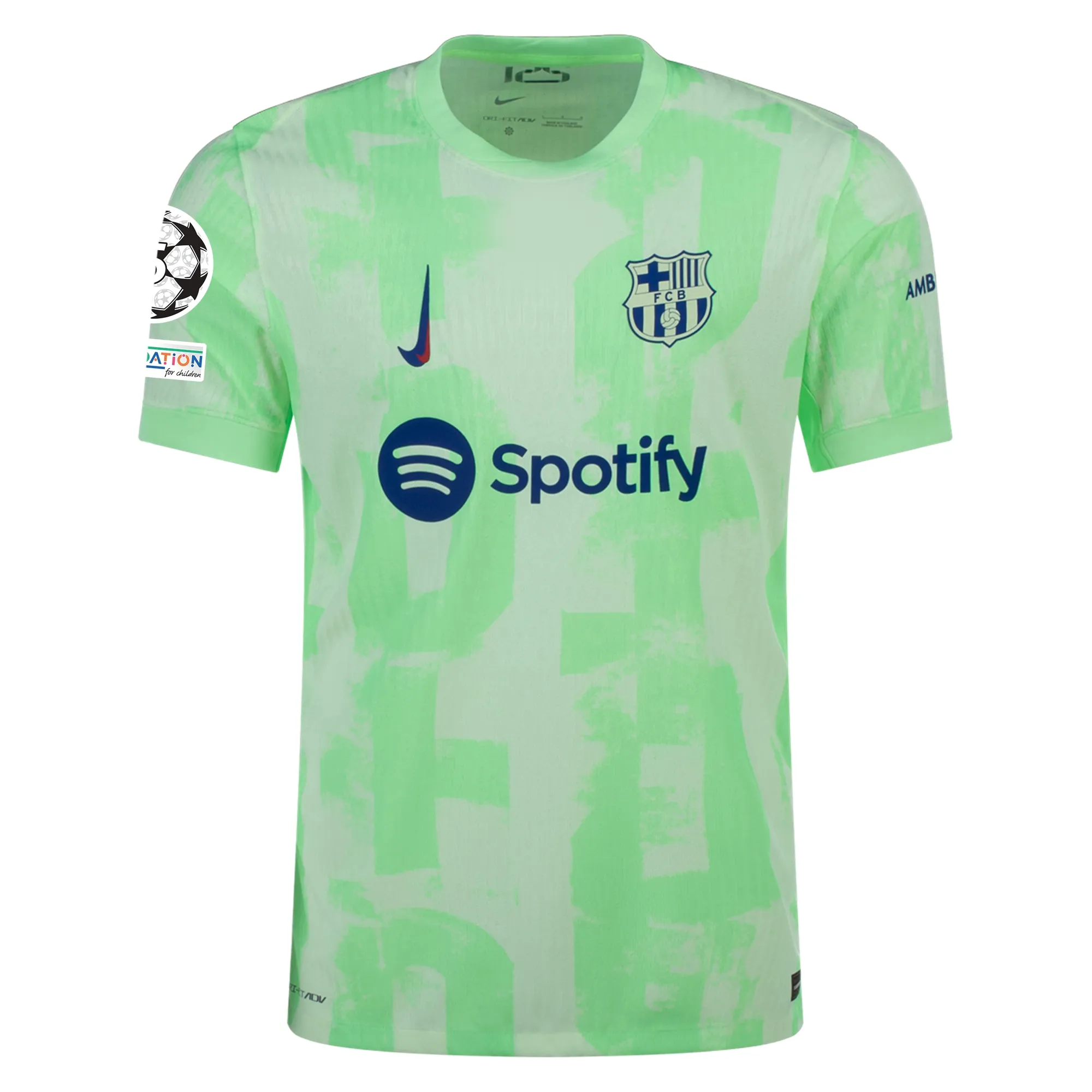 Raphinha Barcelona 2024/25 Authentic UCL Third Jersey - Image 2