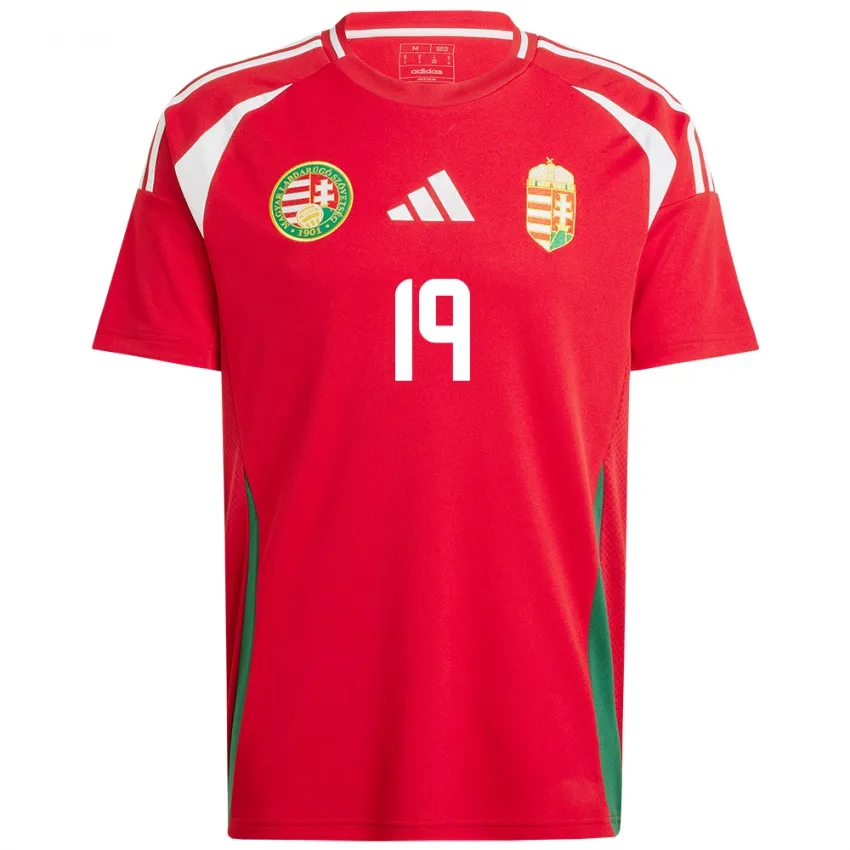 Barnabás Varga Hungary 2024/25 Home Jersey - Image 2
