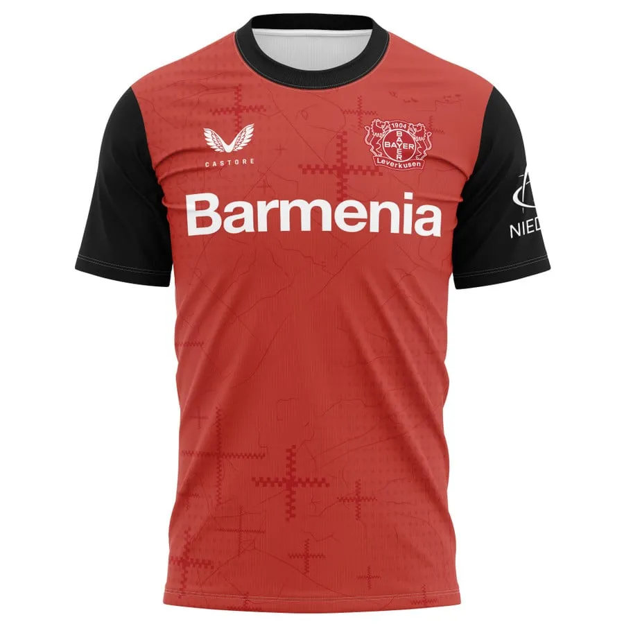 Alejandro Grimaldo Bayer Leverkusen 2024/25 Home Jersey - Image 2