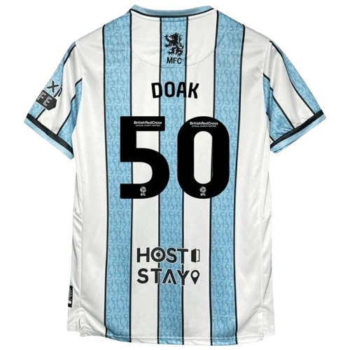 Ben Doak Middlesbrough 2024/25 Away Jersey